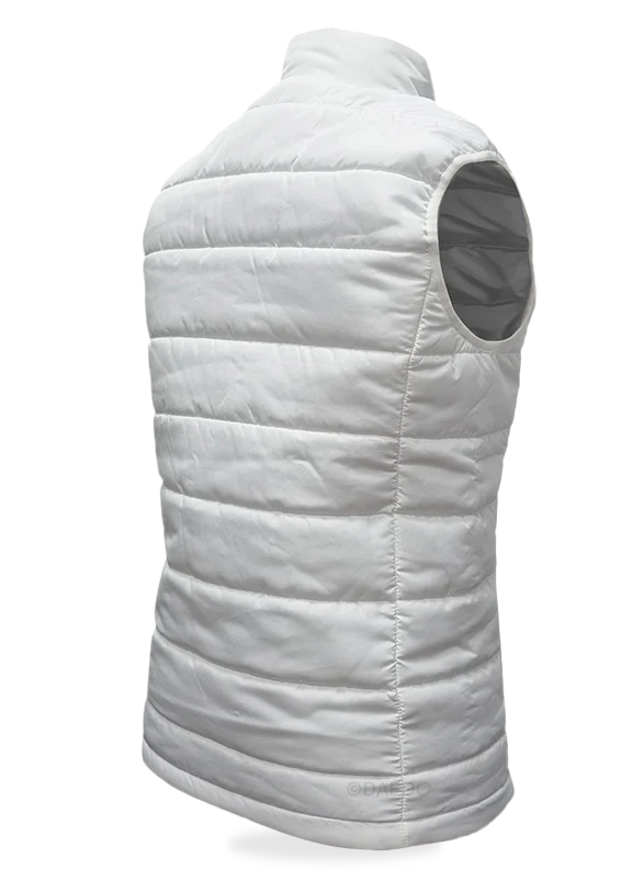 PADDED VEST WHITE - Image 2